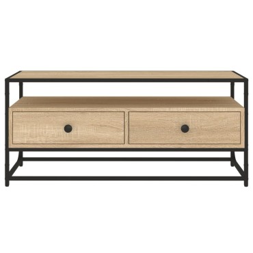 vidaXL Έπιπλο Τηλεόρασης Sonoma Δρυς 100x35x45cm Επεξ. Ξύλο