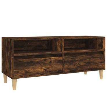 vidaXL Έπιπλο Τηλεόρασης Καπνιστή Δρυς 100x34,5x44,5cm Επεξ. Ξύλο