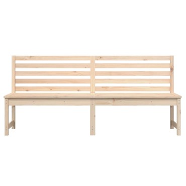 vidaXL Παγκάκι Κήπου από Μασίφ Ξύλο Πεύκου 201,5x48x91,5cm 1 τεμ.