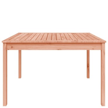 vidaXL Τραπέζι Κήπου 121x82,5x76cm από Μασίφ Ξύλο Ψευδοτσούγκας 1 τεμ.
