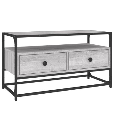 vidaXL Έπιπλο Τηλεόρασης Γκρι Sonoma 80x35x45cm από Επεξεργ. Ξύλο