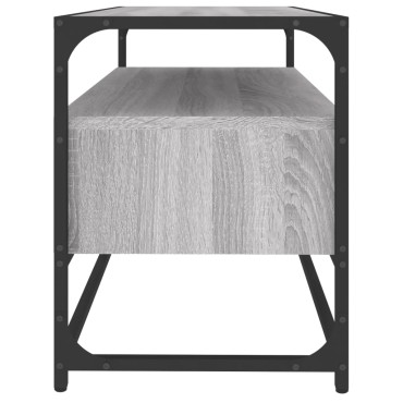 vidaXL Έπιπλο Τηλεόρασης Γκρι Sonoma 80x35x45cm από Επεξεργ. Ξύλο