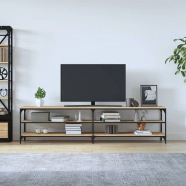 vidaXL Έπιπλο Τηλεόρασης Sonoma Δρυς 200x30x50cm Επεξ. Ξύλο