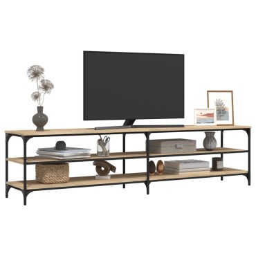 vidaXL Έπιπλο Τηλεόρασης Sonoma Δρυς 200x30x50cm Επεξ. Ξύλο