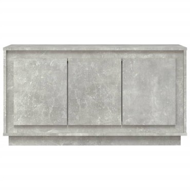 vidaXL Ντουλάπι Γκρι Σκυροδέματος 102x35x55cm Επεξεργασμένο Ξύλο 1 τεμ.
