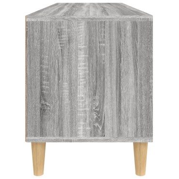 vidaXL Έπιπλο Τηλεόρασης Γκρι Sonoma 100x34,5x44,5cm Επεξεργ. Ξύλο
