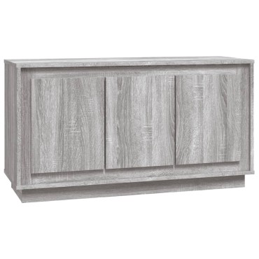 vidaXL Ντουλάπι Γκρι Sonoma 102x35x55cm από Επεξεργασμένο Ξύλο 1 τεμ.