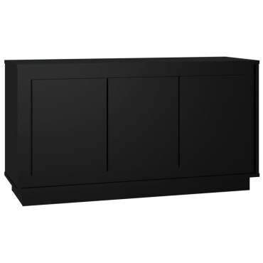 vidaXL Ντουλάπι Μαύρο 102x35x55cm από Επεξεργασμένο Ξύλο 1 τεμ.