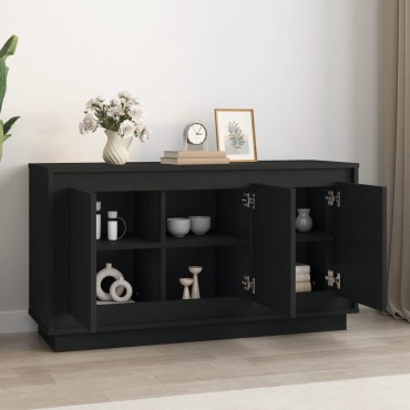 vidaXL Ντουλάπι Μαύρο 102x35x55cm από Επεξεργασμένο Ξύλο 1 τεμ.