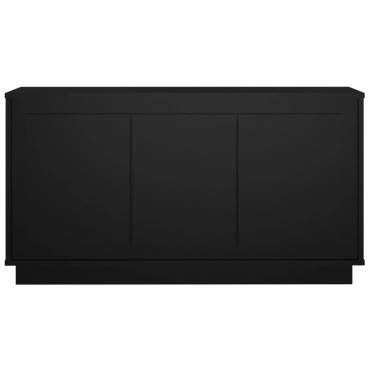 vidaXL Ντουλάπι Μαύρο 102x35x55cm από Επεξεργασμένο Ξύλο 1 τεμ.