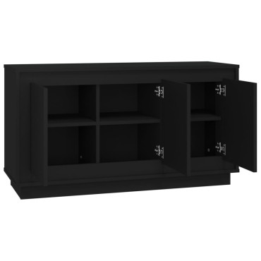vidaXL Ντουλάπι Μαύρο 102x35x55cm από Επεξεργασμένο Ξύλο 1 τεμ.