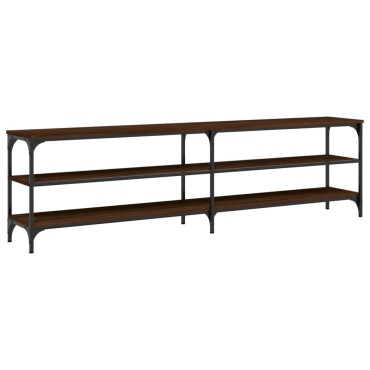 vidaXL Έπιπλο Τηλεόρασης Καφέ Δρυς 180x30x50cm Επεξεργασμένο Ξύλο