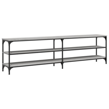 vidaXL Έπιπλο Τηλεόρασης Γκρι Sonoma 180x30x50cm Επεξ. Ξύλο