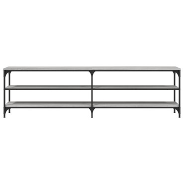 vidaXL Έπιπλο Τηλεόρασης Γκρι Sonoma 180x30x50cm Επεξ. Ξύλο