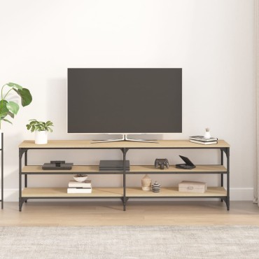 vidaXL Έπιπλο Τηλεόρασης Sonoma Δρυς 160x30x50cm Επεξ. Ξύλο