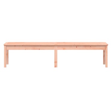 vidaXL Πάγκος Κήπου Διθέσιος 203,5x44x45cm Μασίφ Ξύλο Ψευδοτσούγκας