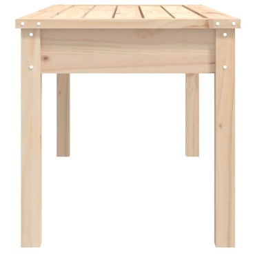 vidaXL Παγκάκι Κήπου 109x44x45cm από Μασίφ Ξύλο Πεύκου 1 τεμ.