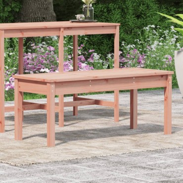 vidaXL Παγκάκι Κήπου 109x44x45cm από Μασίφ Ξύλο Ψευδοτσούγκας 1 τεμ.