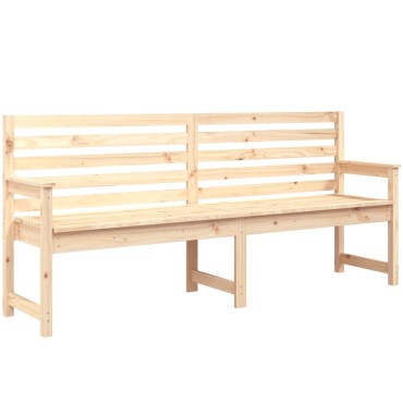 vidaXL Παγκάκι Κήπου 203,5x48x91,5cm από Μασίφ Ξύλο Πεύκου 1 τεμ.