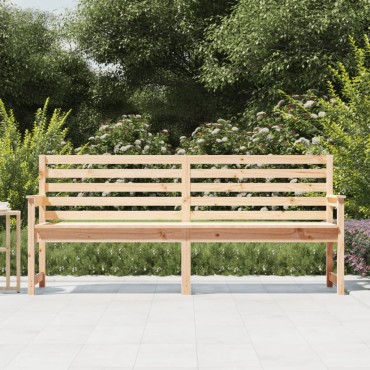 vidaXL Παγκάκι Κήπου 203,5x48x91,5cm από Μασίφ Ξύλο Πεύκου 1 τεμ.