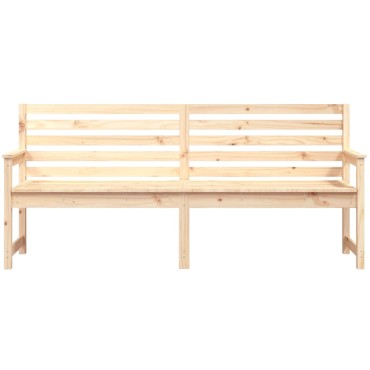 vidaXL Παγκάκι Κήπου 203,5x48x91,5cm από Μασίφ Ξύλο Πεύκου 1 τεμ.
