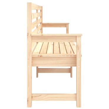 vidaXL Παγκάκι Κήπου 203,5x48x91,5cm από Μασίφ Ξύλο Πεύκου 1 τεμ.