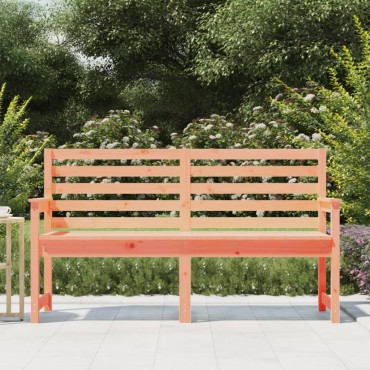 vidaXL Παγκάκι Κήπου 159,5x48x91,5cm από Μασίφ Ξύλο Ψευδοτσούγκας 1 τεμ.
