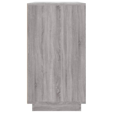 vidaXL Ντουλάπι Γκρι Sonoma 80x34x75cm από Επεξεργασμένο Ξύλο 1 τεμ.