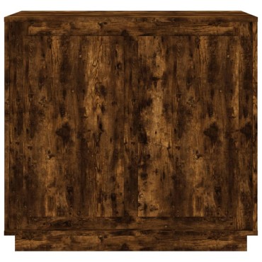 vidaXL Ντουλάπι Καπνιστή Δρυς 80x34x75cm από Επεξεργασμένο Ξύλο 1 τεμ.