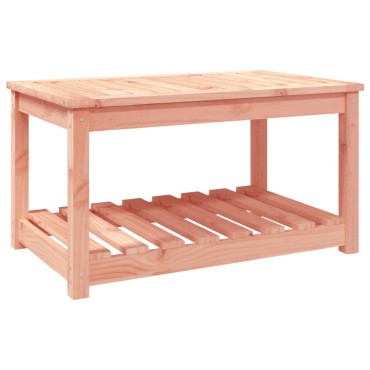 vidaXL Τραπέζι Κήπου 82,5x50,5x45cm από Μασίφ Ξύλο Ψευδοτσούγκας 1 τεμ.