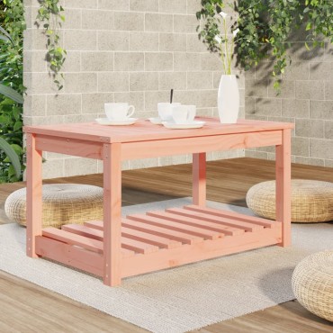 vidaXL Τραπέζι Κήπου 82,5x50,5x45cm από Μασίφ Ξύλο Ψευδοτσούγκας 1 τεμ.