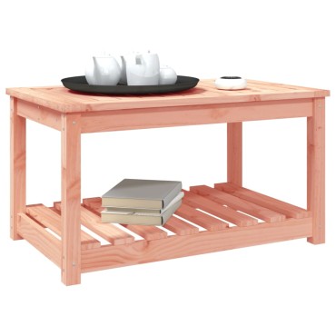 vidaXL Τραπέζι Κήπου 82,5x50,5x45cm από Μασίφ Ξύλο Ψευδοτσούγκας 1 τεμ.