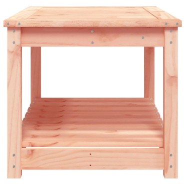 vidaXL Τραπέζι Κήπου 82,5x50,5x45cm από Μασίφ Ξύλο Ψευδοτσούγκας 1 τεμ.