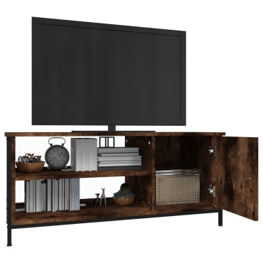 vidaXL Έπιπλο Τηλεόρασης Καπνιστή Δρυς 100x40x45cm Επεξ. Ξύλο