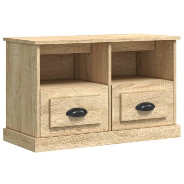 vidaXL Έπιπλο Τηλεόρασης Sonoma Δρυς 80x35x50cm Επεξ. Ξύλο