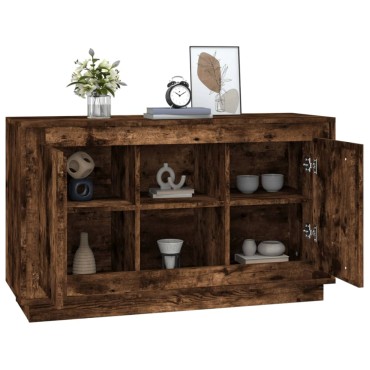 vidaXL Ντουλάπι Καπνιστή Δρυς 102x35x60cm από Επεξεργασμένο Ξύλο 1 τεμ.