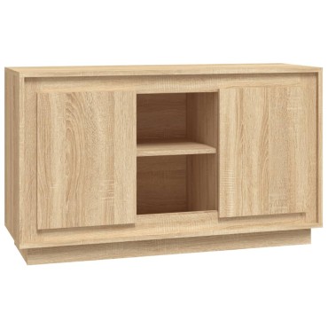 vidaXL Συρταριέρα Sonoma Δρυς 102x35x60cm Επεξεργασμένο Ξύλο 1 τεμ.