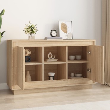 vidaXL Συρταριέρα Sonoma Δρυς 102x35x60cm Επεξεργασμένο Ξύλο 1 τεμ.