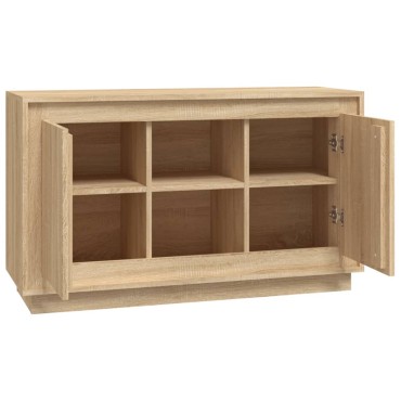 vidaXL Συρταριέρα Sonoma Δρυς 102x35x60cm Επεξεργασμένο Ξύλο 1 τεμ.