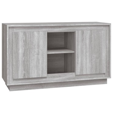 vidaXL Ντουλάπι Γκρι Sonoma 102x35x60cm από Επεξεργασμένο Ξύλο 1 τεμ.