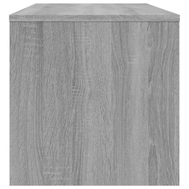 vidaXL Έπιπλο Τηλεόρασης Γκρι Sonoma 100x40x40cm από Επεξεργ. Ξύλο