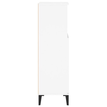 vidaXL Ντουλάπι Μπάνιου Λευκό 30x30x100cm από Επεξεργασμένο Ξύλο 1 τεμ.