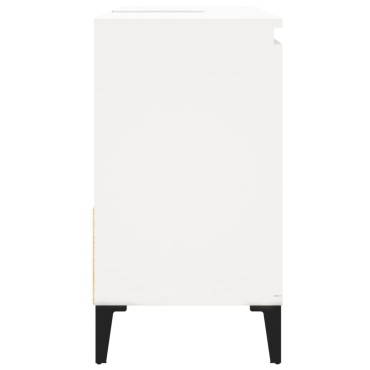 vidaXL Ντουλάπι Μπάνιου Λευκό 65x33x60cm από Επεξεργασμένο Ξύλο 1 τεμ.