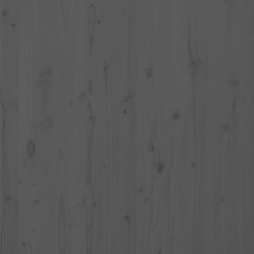 vidaXL Κεφαλάρι Τοίχου Γκρι 141x3x91,5cm από Μασίφ Ξύλο Πεύκου 1 τεμ.