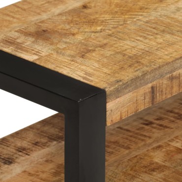 vidaXL Έπιπλο Τηλεόρασης 120x30x45cm από Μασίφ Ξύλο Μάνγκο