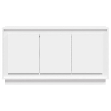 vidaXL Ντουλάπι Λευκό 102x35x55cm από Επεξεργασμένο Ξύλο 1 τεμ.