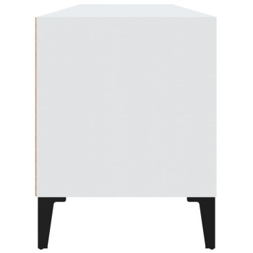 vidaXL Έπιπλο Τηλεόρασης Λευκό 100x34,5x44,5cm Επεξεργασμένο Ξύλο