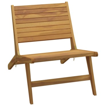 vidaXL Καρέκλα Κήπου από Μασίφ Ξύλο Teak 60x90x65cm 1 τεμ.