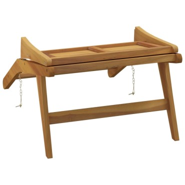 vidaXL Καρέκλα Κήπου από Μασίφ Ξύλο Teak 60x90x65cm 1 τεμ.