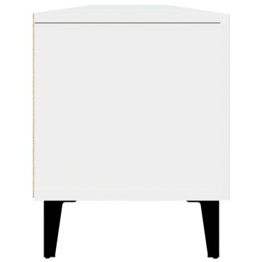 vidaXL Έπιπλο Τηλεόρασης Λευκό 180x31,5x40cm Επεξεργασμένο Ξύλο